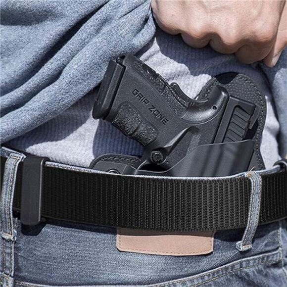 Men's Tactical Belt, 2 Pack 1.5 Inch Military Tactical Belts for Men, Web Belt - Picture 4 of 7